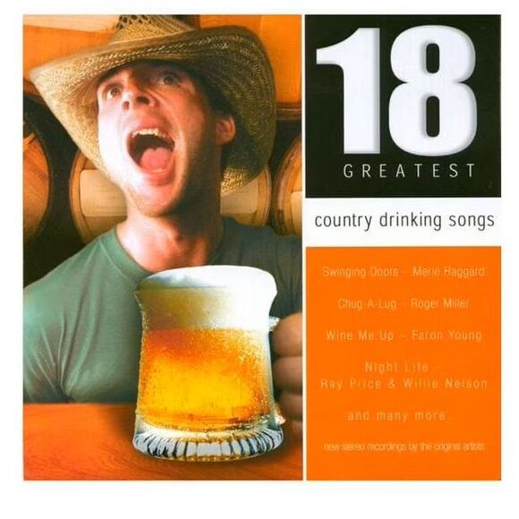 18 Greatest Country Drinking Songs CD - Picture 2 of 2
